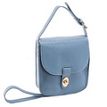 Parinda MAYA II (Aqua Blue) Textured Faux Leather Crossbody Bag